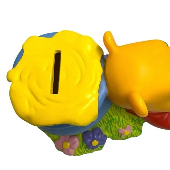 Vintage Winnie The Pooh & Tigger The Tiger PVC Set Of 2 Peggy Banks Room Décor - Picture 6 of 16